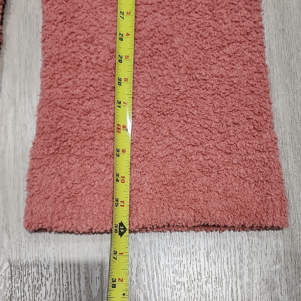 aerie Plush Rose Fleece Wide-Leg Joggers - Picture 3 of 6